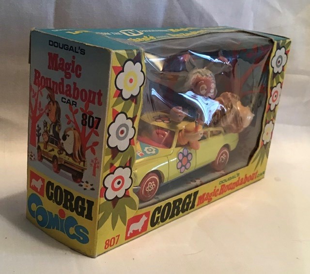 Corgi: A boxed Corgi, Dougal's Magic Roundabout Car, 807, Dougal’s Citroen DS from the Magic - Image 3 of 3