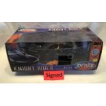 ERTL: A boxed ERTL Joyride Knight Rider K.I.T.T. 1:18 scale. This is the battery operated version