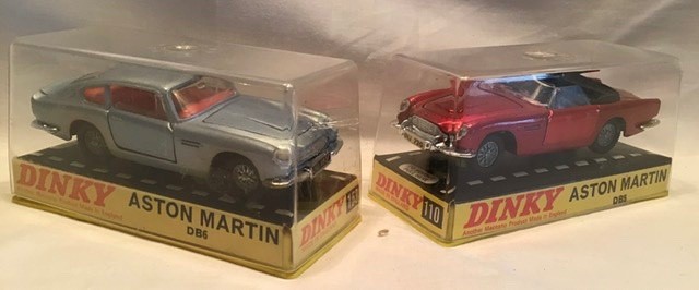 Dinky: A boxed Dinky Toys, Aston Martin DB5 Convertible, 110; together with a boxed Dinky Toys,