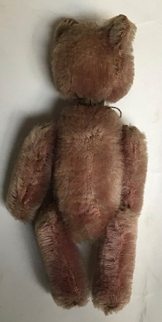 Schuco Compact Bear. A rare compact fully jointed Teddy Bear from 1927, made in Germany by Schuco. - Image 2 of 6