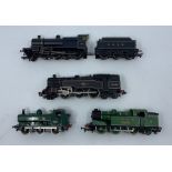 Locomotives: A collection of four unboxed, OO gauge locomotives, to comprise: Hornby Dublo, 2-6-4,