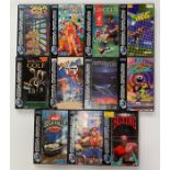 Sega Saturn: A collection of assorted boxed Sega Saturn games to comprise: Sega Ages Volume 1;