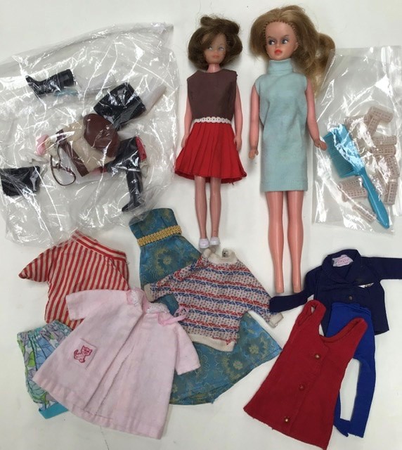 Dolls: A collection of assorted Sindy, Tressy, Toots and Pippa dolls. With Sindy’s wardrobe, clothes - Image 3 of 8