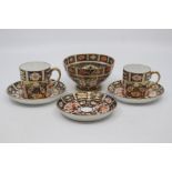 An assembled group of Royal Crown Derby Imari wares, 1930s, to include a footed sugar bowl with