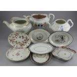 A reference study group of late eighteenth and early nineteenth century British porcelain teapots