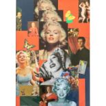 David Wilde (British, 1913-1974), My Renaissance Marilyn, signed l.r., titled l.l., collage in mixed