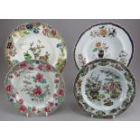 A group of early nineteenth century transfer-printed ironstone wares, c.1820-30 To include: a