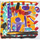 Gillian Ayres C.B.E. R.A. (British, 1930-2018), abstract composition in colours, signed l.r., Artist