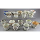 A reference study group of late eighteenth and early nineteenth century British porcelain coffee