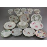 A study reference collection of late eighteenth, early nineteenth century British porcelain tea