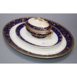 An early 20th century Mintons part dinner service. Comprising twenty seven 26cm diameter plates,