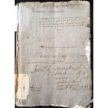 Manuscript. Latin. 1583. Religious letter-book or administrative record. Italian. 96 numbered