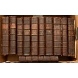Association Copies. 11 assorted bound volumes of The History and Proceedings of the House of