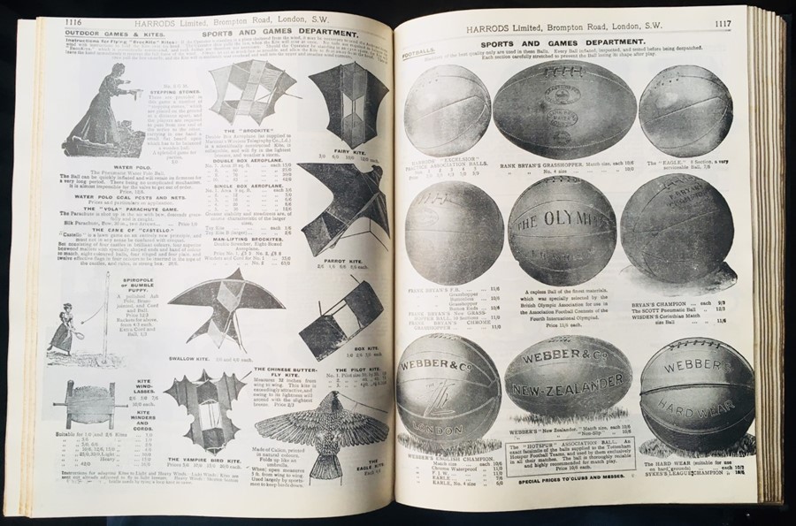 Harrods for Everything, Edwardian catalogue and price list for the famous London department store,