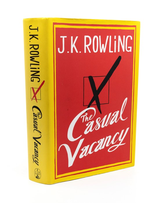 Rowling, J. K. The Casual Vacancy, first edition, London: Little, Brown, 2012, hardback, complete