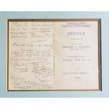 Winston Churchill (1874-1965), manuscript notes for a speech given at the Connaught Rooms, 16