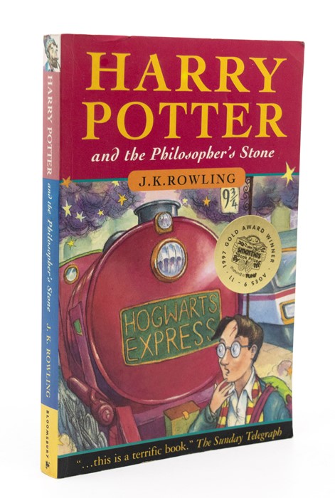 Rowling, J. K. Harry Potter and the Philosopher's Stone, paperback, London: Bloomsbury, 1997, 23rd