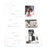 HRH Prince Michael of Kent and HRH Princess Michael of Kent. Three autograph Christmas cards,