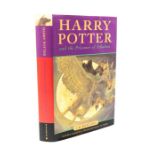 Rowling, J. K. Harry Potter and the Prisoner of Azkaban, first edition, London: Bloomsbury, 1999,