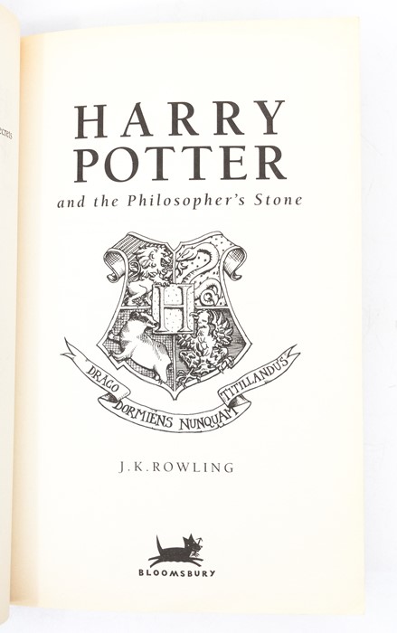 Rowling, J. K. Harry Potter and the Philosopher's Stone, paperback, London: Bloomsbury, 1997, 23rd - Image 2 of 3