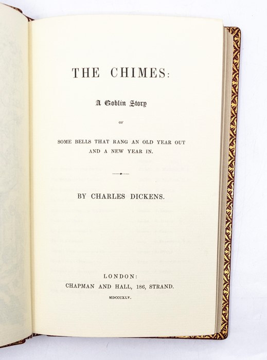 Dickens, Charles. The Chimes, London: Nottingham Court Press, 1983, from the limited edition of - Image 2 of 3