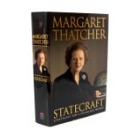 Thatcher, Margaret. Statecraft, first edition, signed by the author in bold blue ink on title