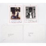 HRH Princess Alexandra, The Honourable Lady Ogilvy. Two autograph Christmas cards, inscribed and
