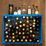 Approximately 69 rare whisky miniatures including Bunnahabhain, Glendullan, Famous Groue 1987, Monde