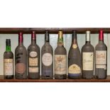 Eight bottles of wine to include Vernaccia Di Oristano 1979 and Chateau St Didier Parnac Cahors 2006