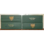 Four bottles of Dom Perignon vintage 1990, cased, 75cl, 12.5% abv. (4)