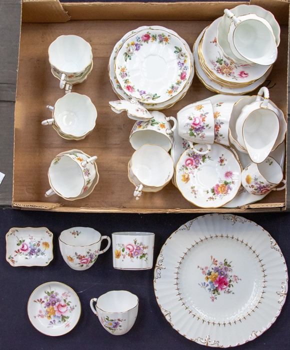 A collection of Royal Crown Derby Posies pattern china tea sets, early 20th Century and late,