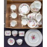 A collection of Royal Crown Derby Posies pattern china tea sets, early 20th Century and late,