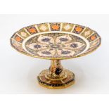 Royal Crown Derby single tier cake stand, 1128 pattern, first quality, no chips or hair lines in