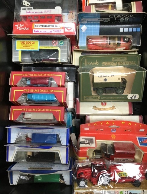 Collection of Die Cast vehicles including Corgi, Lledo, etc, along with plastic figures, GI Joe