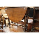 ***OBJECT LOCATION BISHTON HALL*** A 1920s / 30s mahogany dining table, comprising a set of four