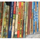 A collection of Ladybird books, 1970's and later plus a collection of Children's assorted annuals,