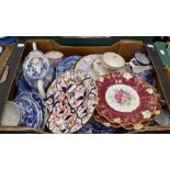 A good selection of Royal Crown Derby to include; Early Royal Crown Derby vine plates, late 20th