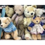 A collection of Teddy Bears including Merrythought