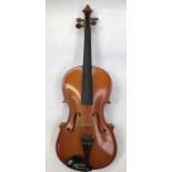 Full size Viola. Set up bar one string. Michael Poller label.