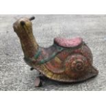 Vintage Mobo (Sebel & Co) 1950’s Pedal Snail, very rare, in working condition, rusty, possible