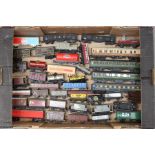 A collection of assorted OO gauge and N gauge rolling stock and wagons, including Triang, Hornby,