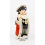 John Beswick 1950's Worthingtons Pale Ale water jug entitled Behind every Great Man, good