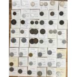 Large Italian Coin Collection, includes Silver, 1887 two Lira, 1913 one Lira, 1958 five hundred
