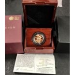 Royal Mint 2015 Gold Proof Sovereign, in Original Case with Certificate.
