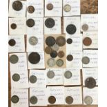 Portugal Coin Collection, includes 1823 40 Reis, Escudo 1927, 1931, 1940, with other coins. see
