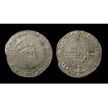 Henry VIII Posthumous Groat. Edward VI coinage in the name of Henry VIII, 1547-51 AD. Silver, 1.82