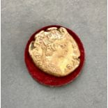 Nero, Tetradrachm 64 - 70 CE, Alexandria Mint (Egypt), Billon Silver. In a presentation case.