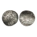 Henry I Type VI Norman Penny. AD 1100-1135. Silver, 1.31 grams, 19.39 mm. Type 6. Obverse: +HENRI