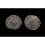 Maximian Billon Antoninianus.  First reign, AD 286-305. Billon, 4.19 grams. 22.22 mm. Obverse: