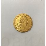 George III Quarter Guinea 1762 (very high grade). Condition:- very small amount of wear on high